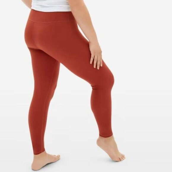 Everlane The Perform High Rise Legging ReNew Ankle Brandy Rose Plus Size XXL - Picture 1 of 9